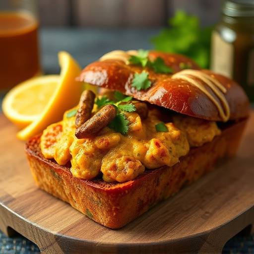 Bunny Chow: A Durban curry served in a hollowed-out loaf of bread.